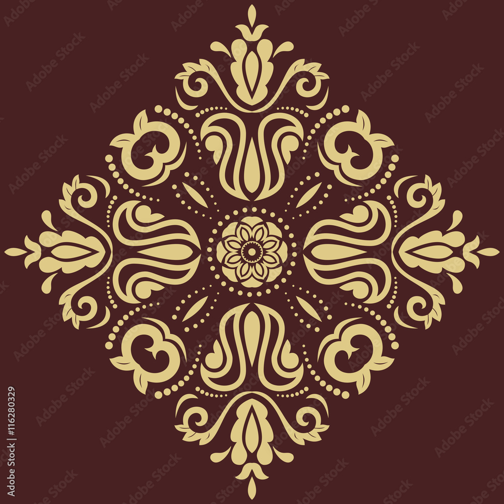 Oriental Abstract Pattern Oriental Abstract Pattern