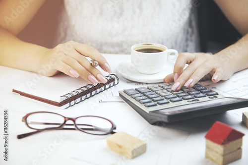 Woman working in office