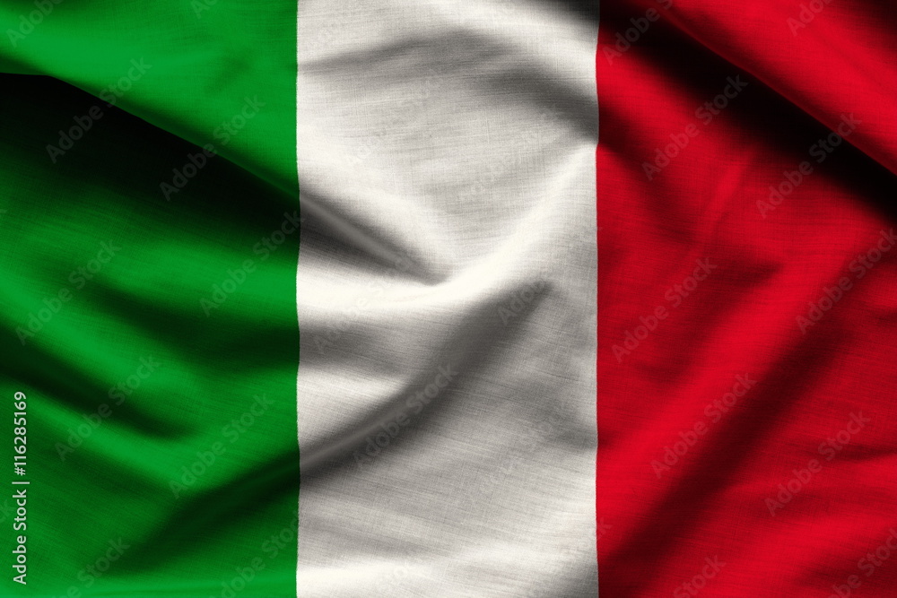 italian flag - italy