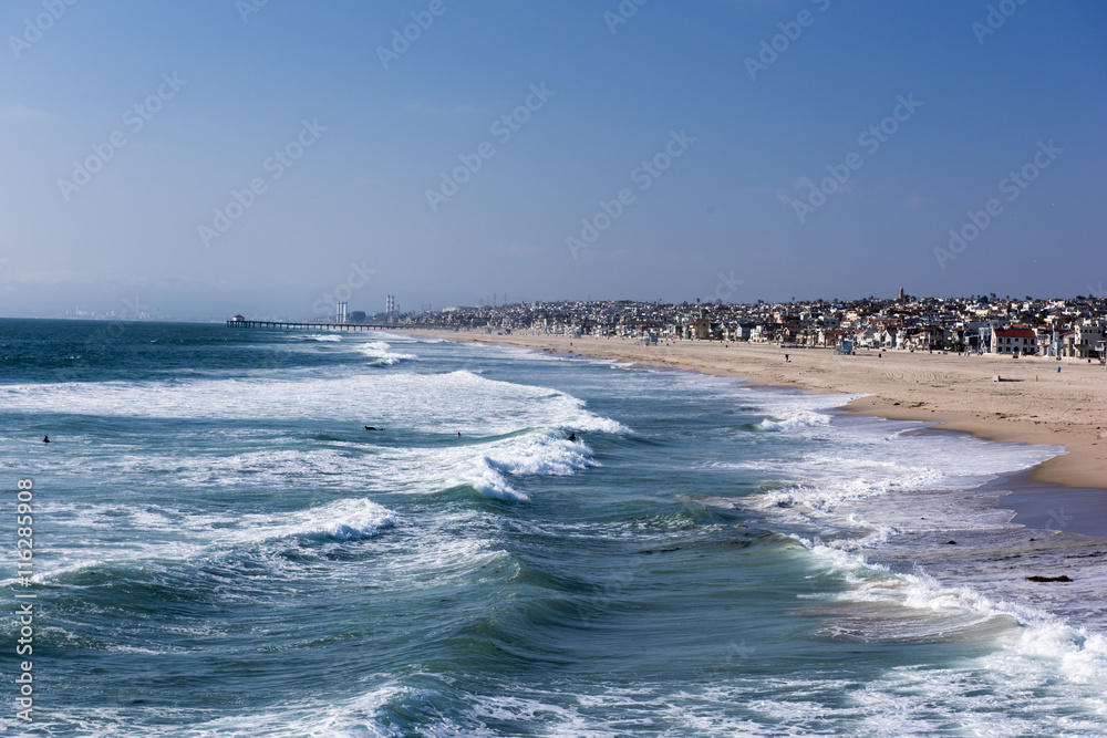Venice Beach at Santa Monica, Los Angeles, United States