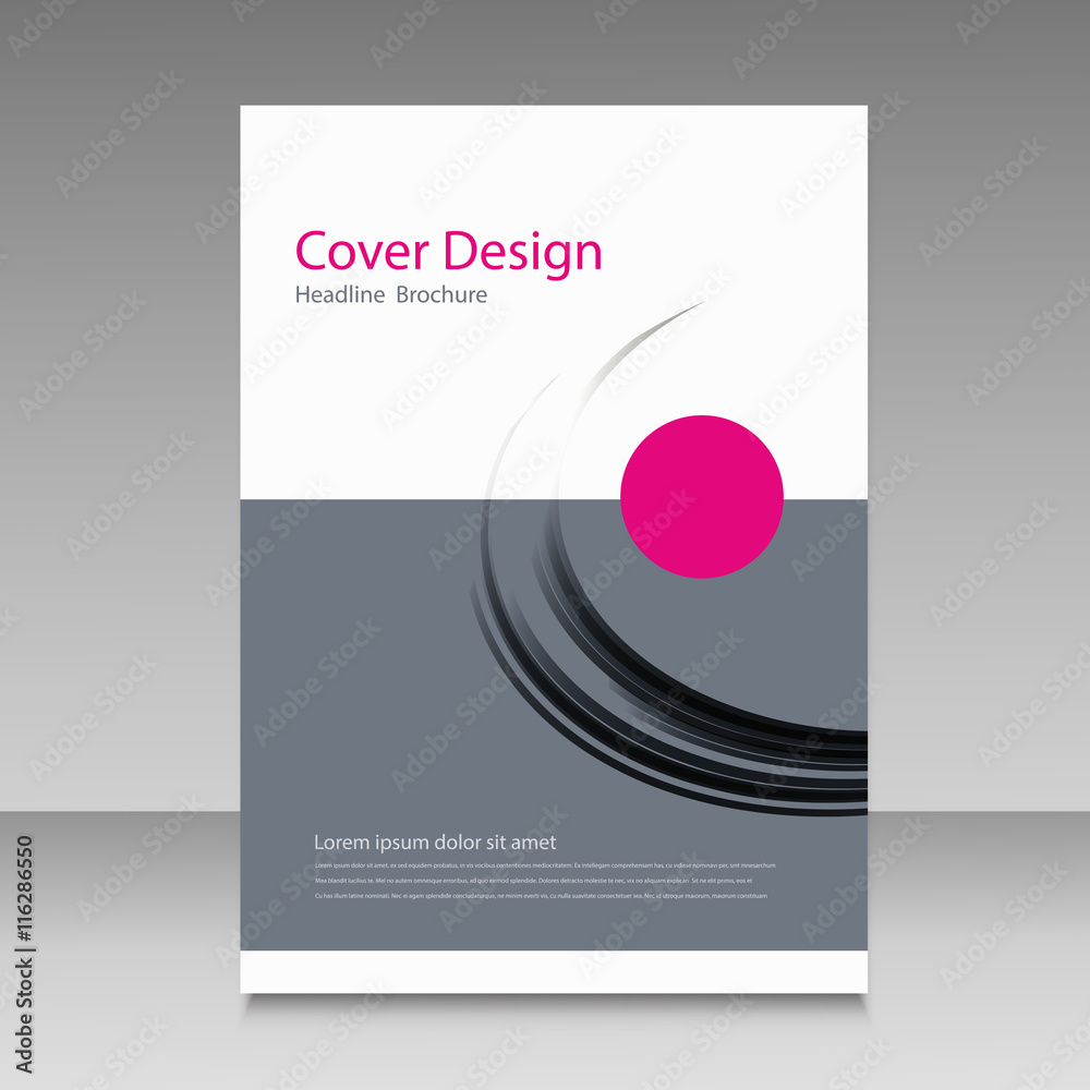 Fototapeta premium Abstract cover brochure background