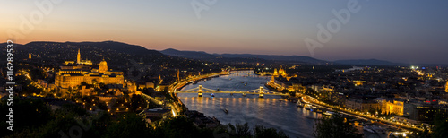 Night View of Budapest