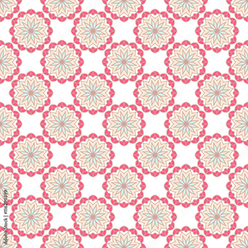 Fototapeta premium Seamless Pattern. Abstract Ornament