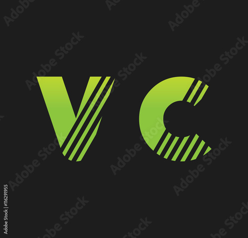 vc initial green with strip