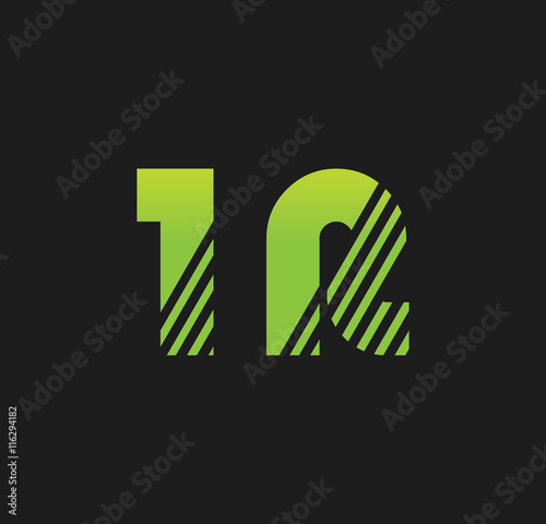 1r initial green with strip photo