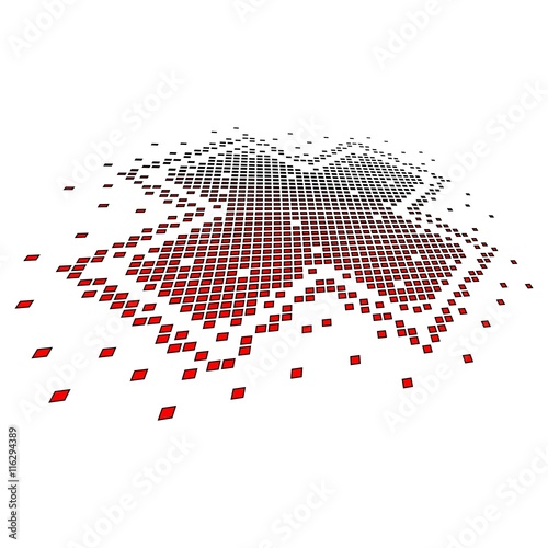 Shattered Pixel - X mark