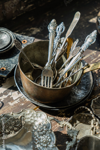 vintage forks and spoons