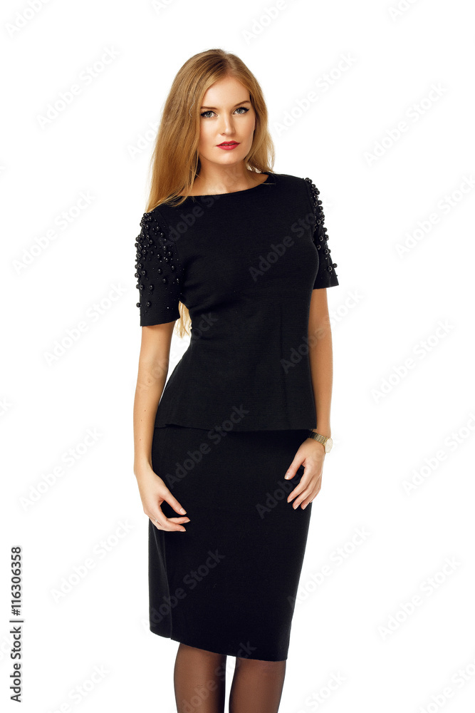 Model in clothing