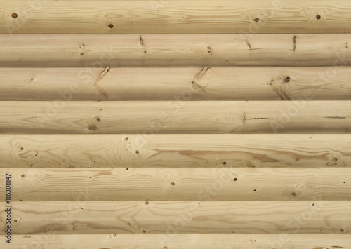 Wall paneled by wood boards