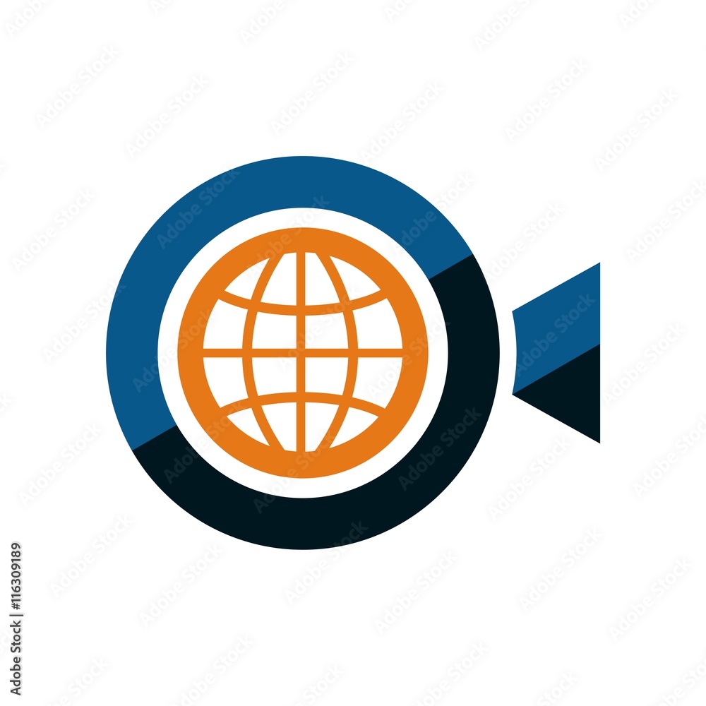 Multimedia&video logo entertainment symbol vector Multimedia&video logo entertainment symbol vector