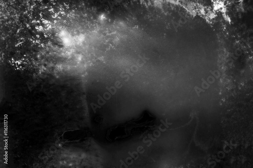 Abstract black and white backgroud. Dark grunge texture backgrou