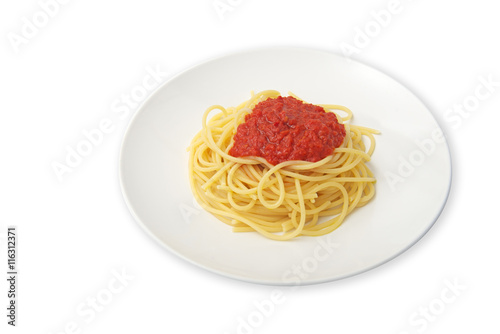 Spaghetti pomodoro e parmigiano