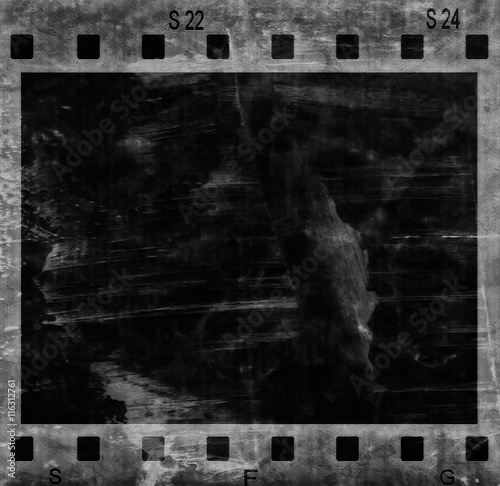 negative film strip frame background © dule964