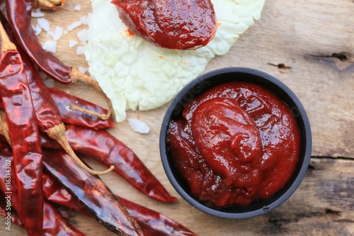 Korean red pepper - gochujang photo