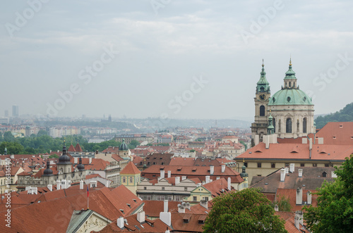 Red rooftop of Prague
