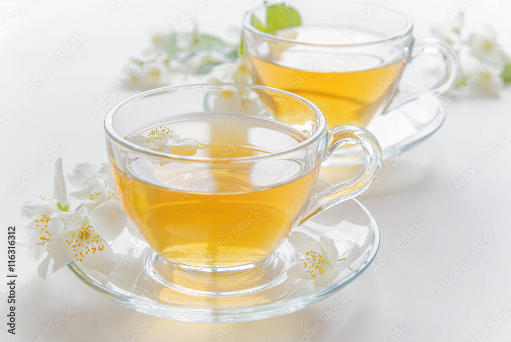 Green tea with jasmine Green tea with jasmine