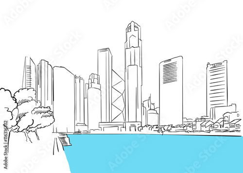 Singapore Downtown, Finance District Plaza