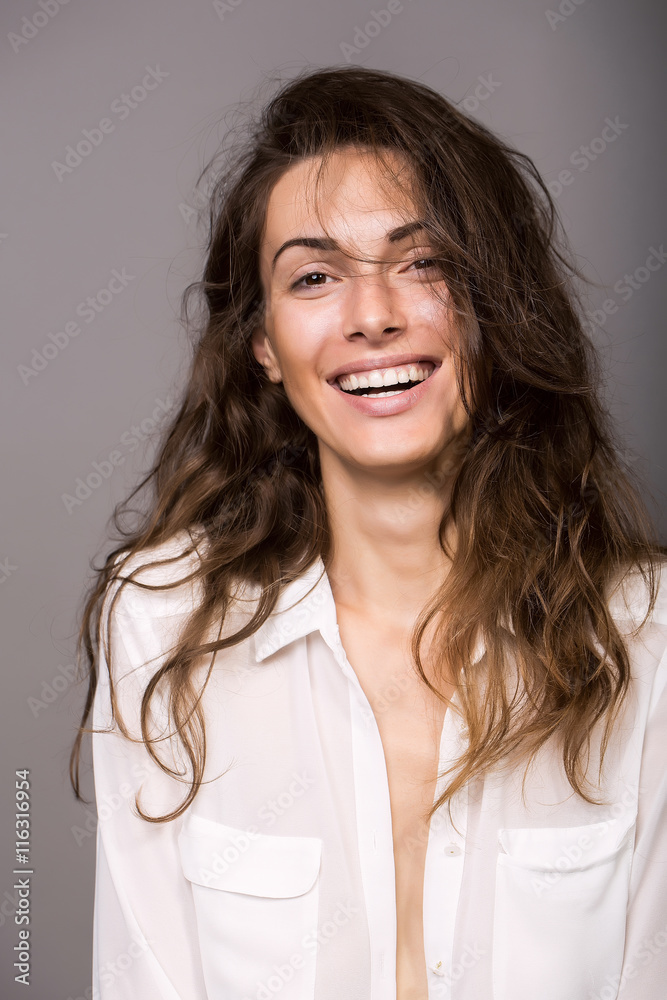 sexy young woman in white shirt sexy young woman in white shirt