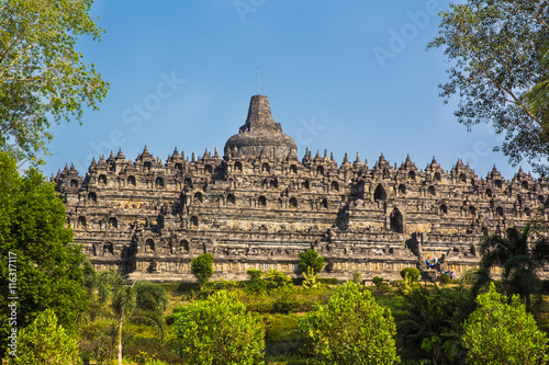 Borobudur Temple  Yogyakarta  Java  Indonesia.