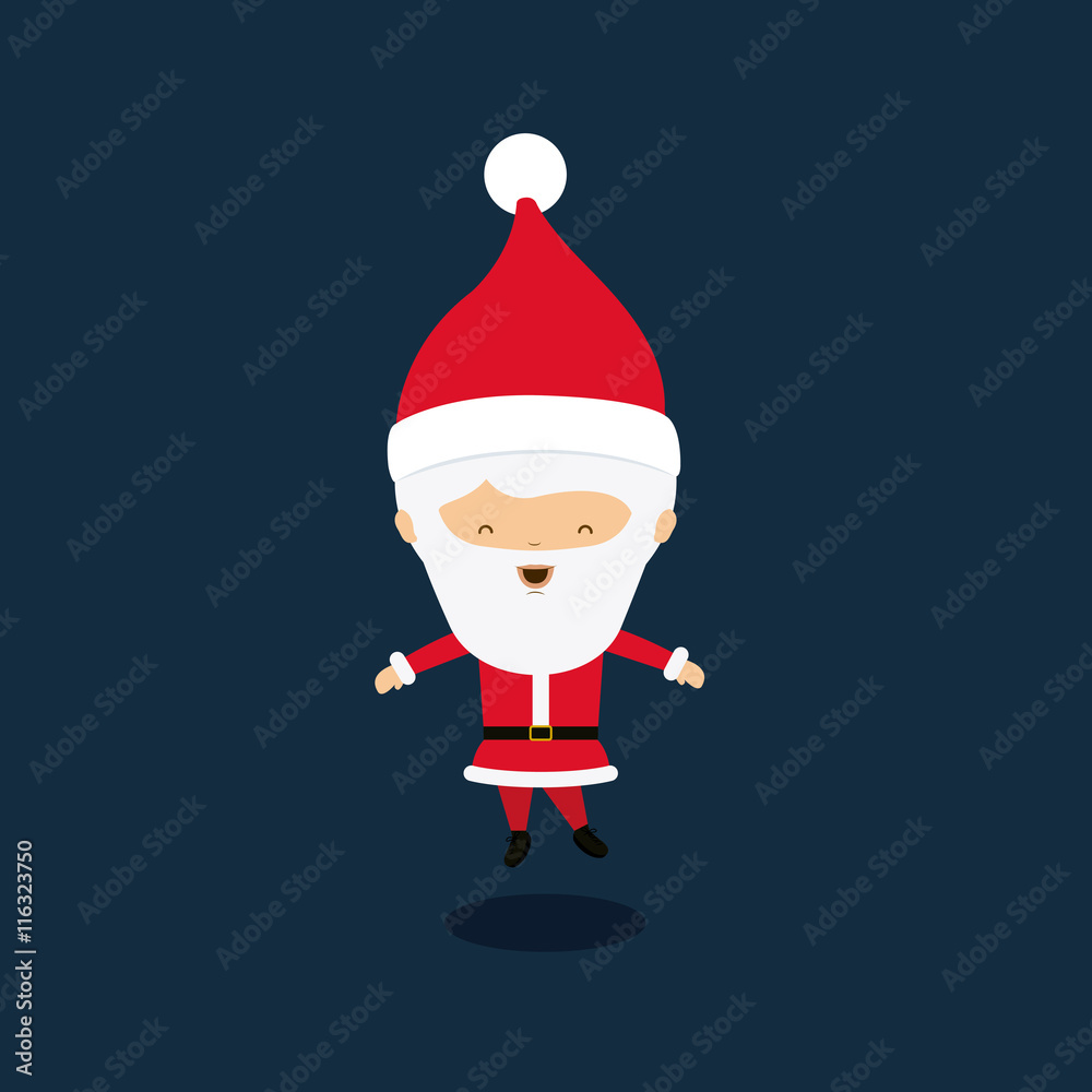 santa claus character isolated icon design, vector illustration graphic santa claus character isolated icon design, vector illustration graphic