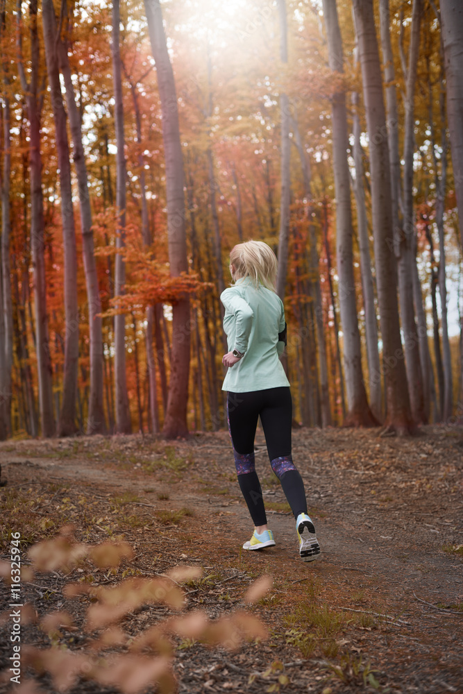 Autumn is a perfect time to jog