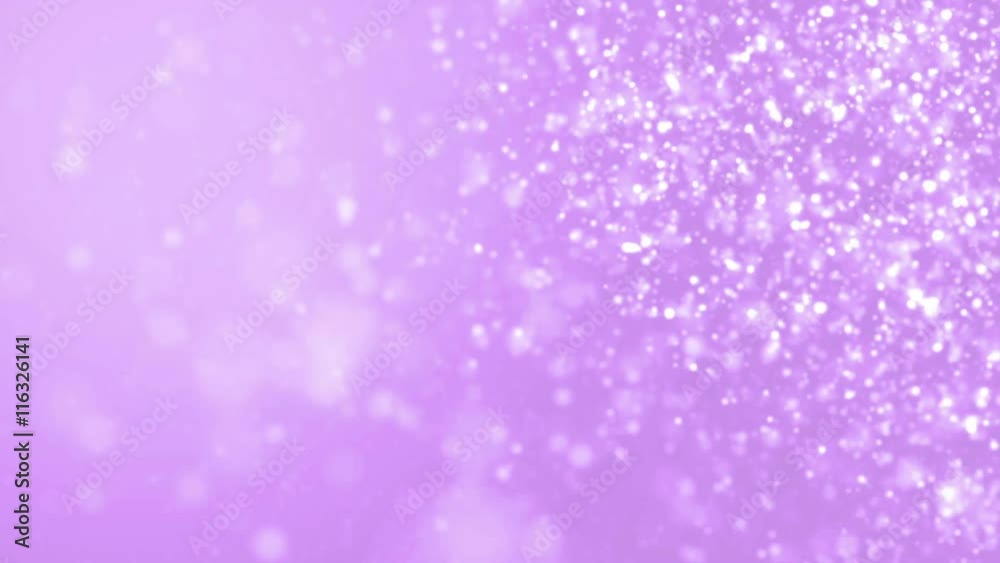  Christmas pink background with snowflakes falling.