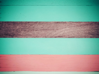 Sweet pastel color wood horizontal panel