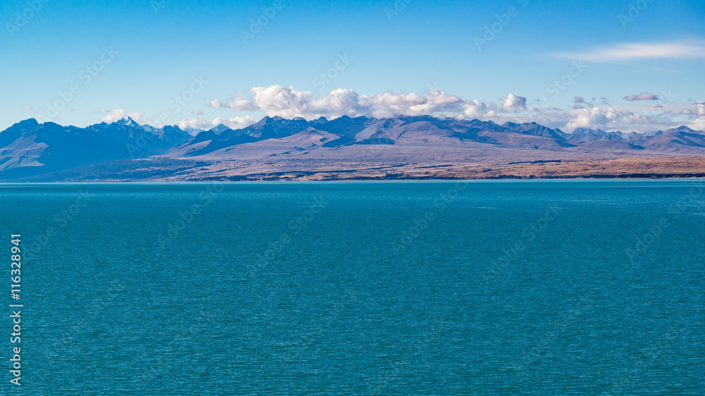 Lake Pukaki , Canterbury, South Island New Zealand