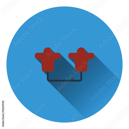 American football  tackling sled icon