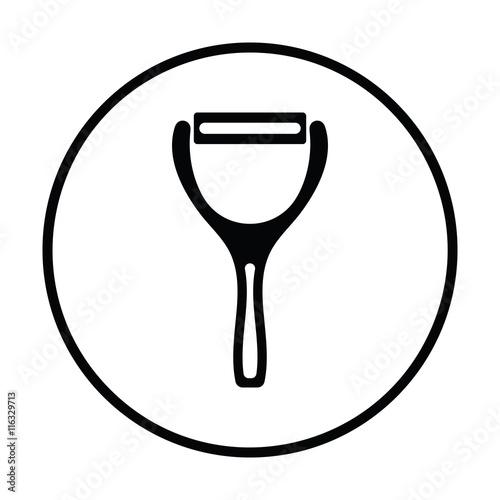 Vegetable peeler icon