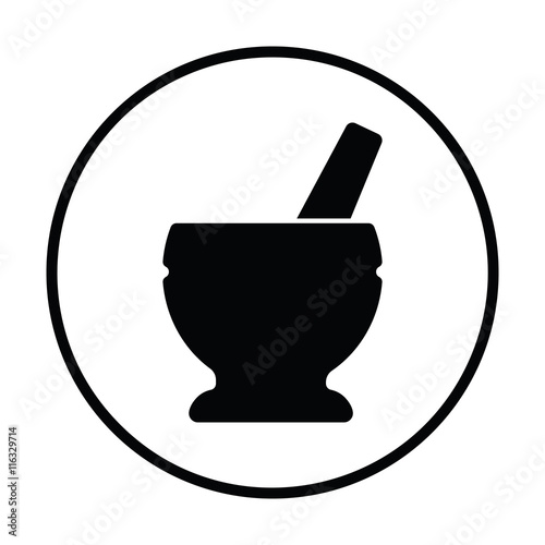 Mortar and pestle icon