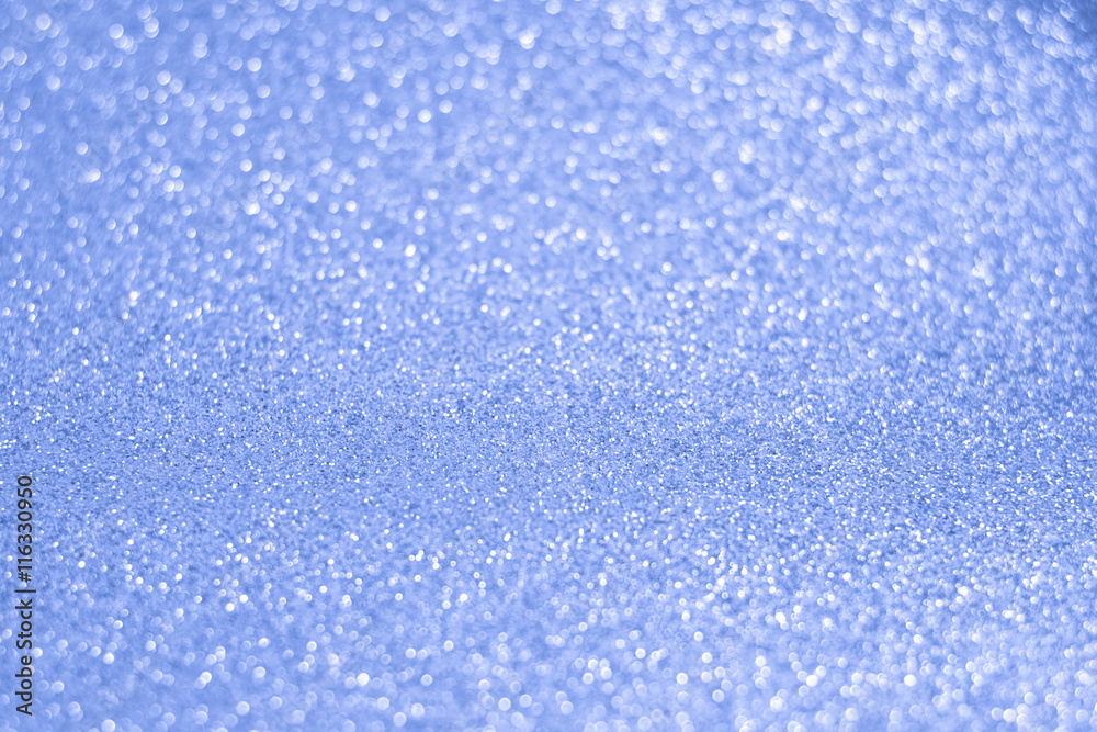 Obraz premium Glittery shiny lights blue abstract background