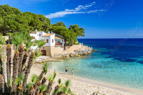 Cala Gat at Ratjada, Mallorca - beautiful beach and coast photo
