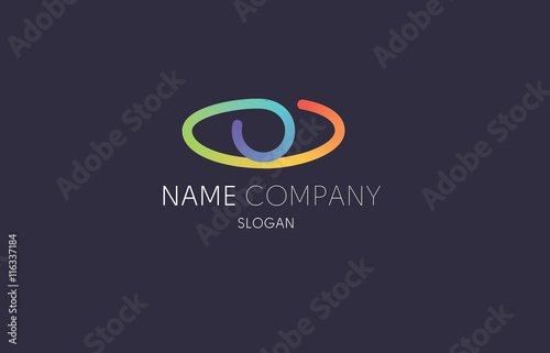 Eye flat logo