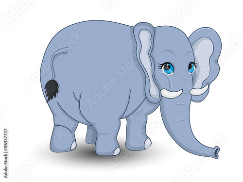 Cute Elephant cartoon vector set 3 © eakdesign