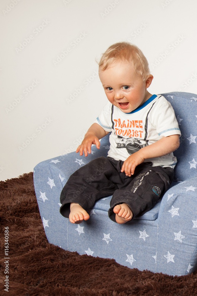 Naklejka premium verschämt lachen