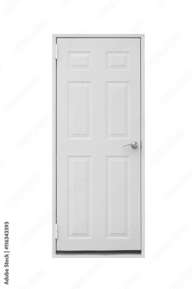 door Isolated on white door Isolated on white