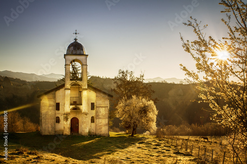 Abandoned Church near Rozhen Monastery, Melnik, Bulgaria photo