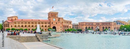 The main square of Yerevan photo