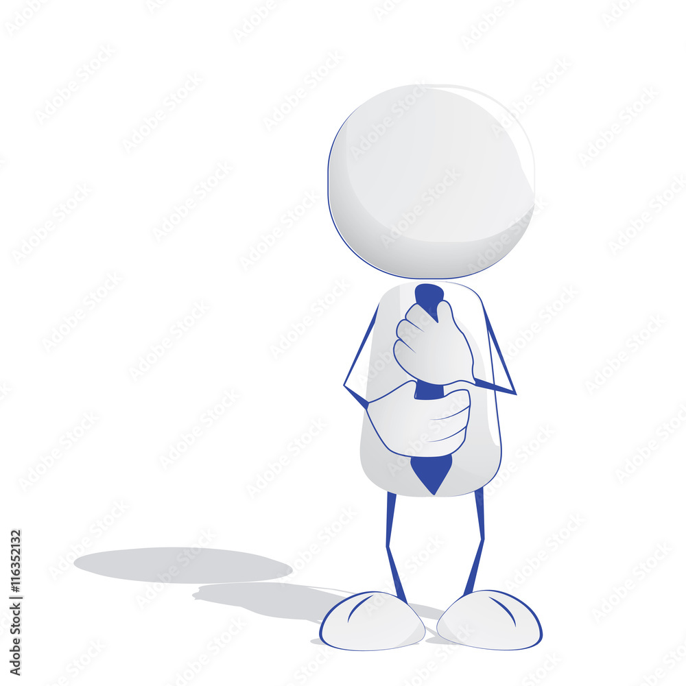 Abstract human icon Stock Vector | Adobe Stock