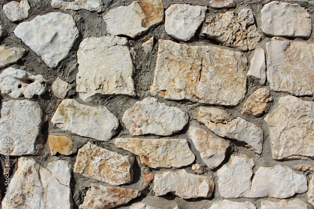 Texture of the stone wall Texture of the stone wall