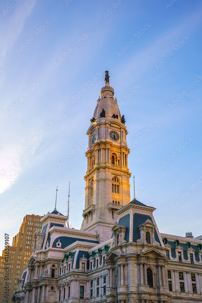 Fototapeta premium Philadelphia's City Hall building