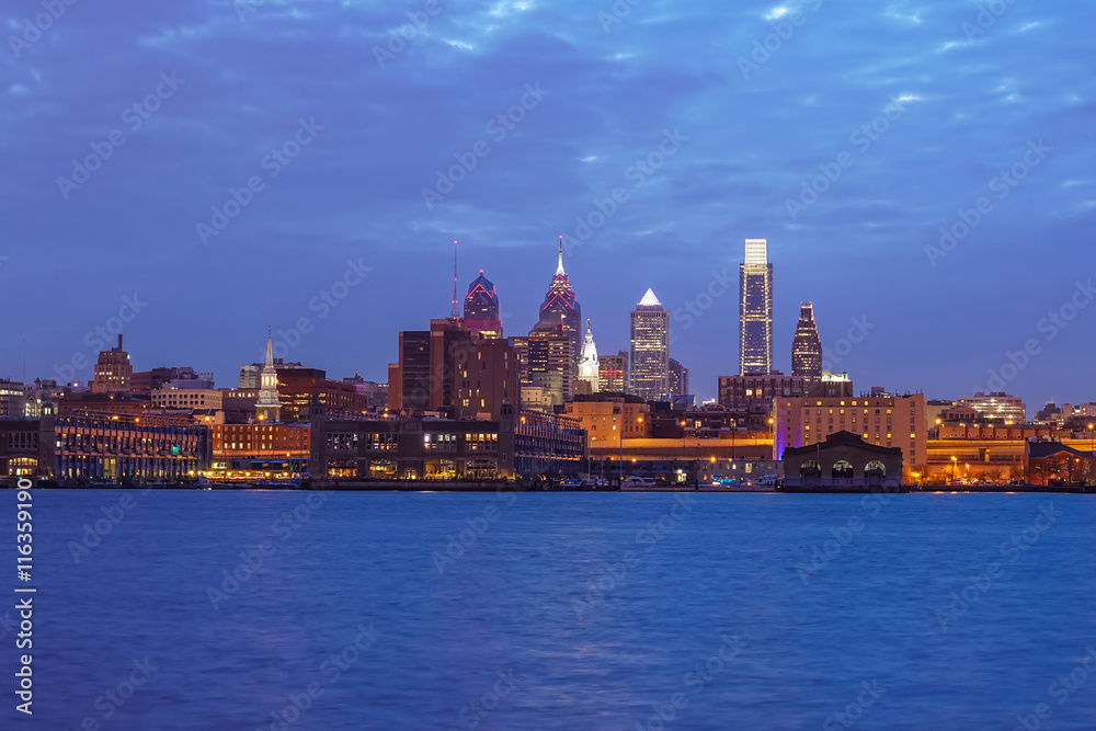 Obraz premium Philadelphia skyline
