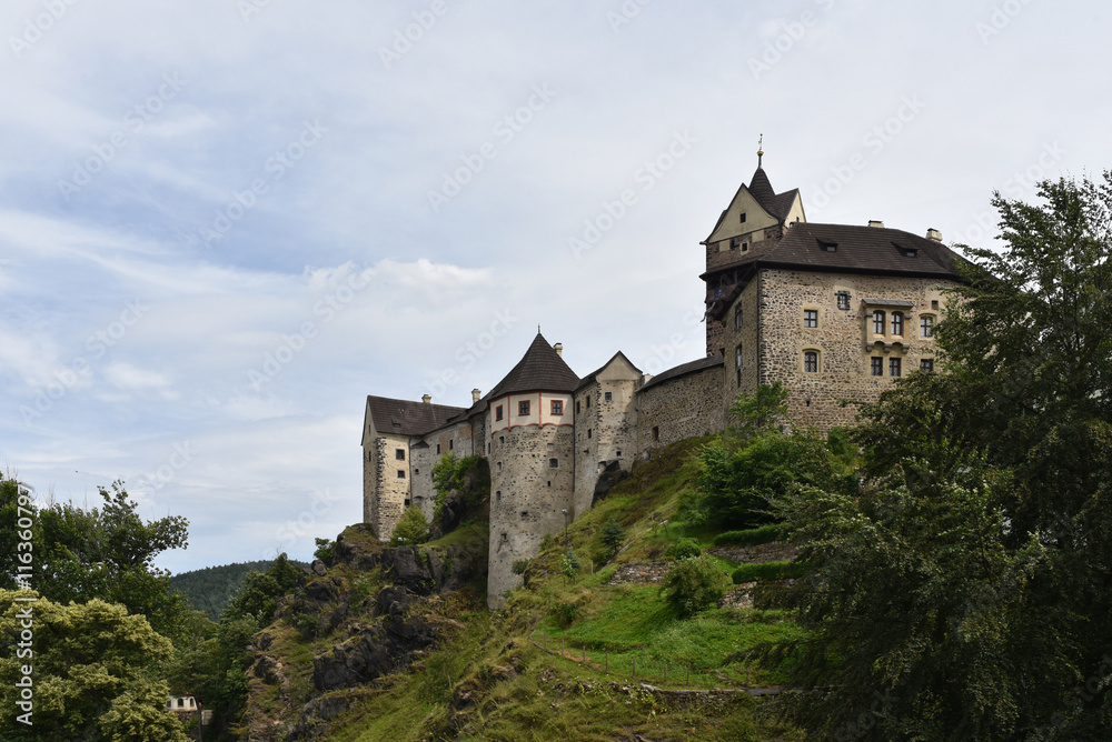 Castle Loket, Czech republic