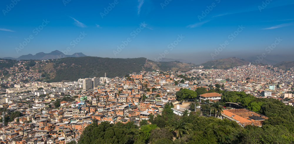 Rio de Janeiro Slums on the Hills Rio de Janeiro Slums on the Hills