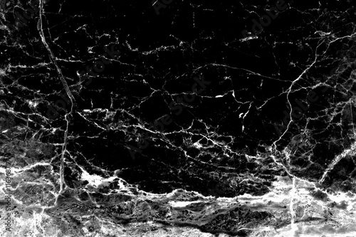 Black marble patterned (natural patterns) texture background, ab