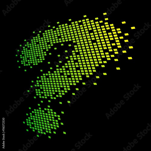 Shattered Pixel - Question mark