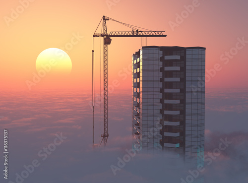 Modern skyscraper photo