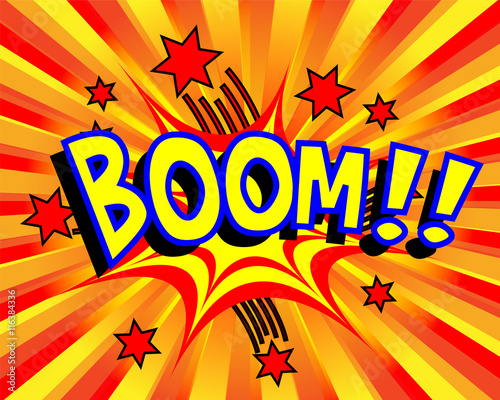 Exploding Cartoon Boom
