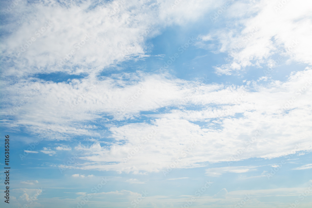 clouds white soft in the vast blue sky clouds white soft in the vast blue sky